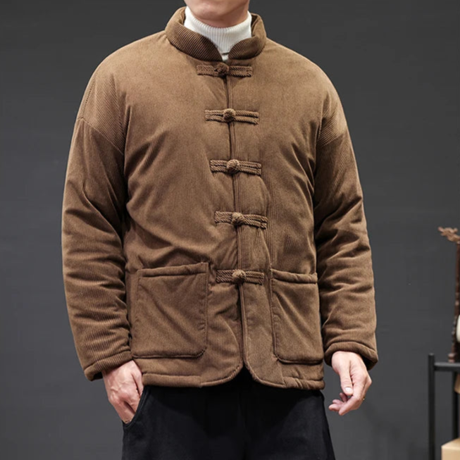 Rugged Textured Cotton Jacket