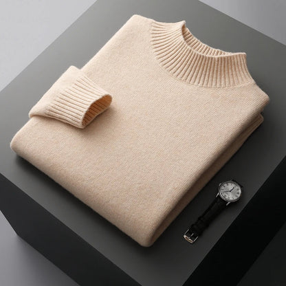 Selviano Men's Wool Pullover Sweater - VibreMode