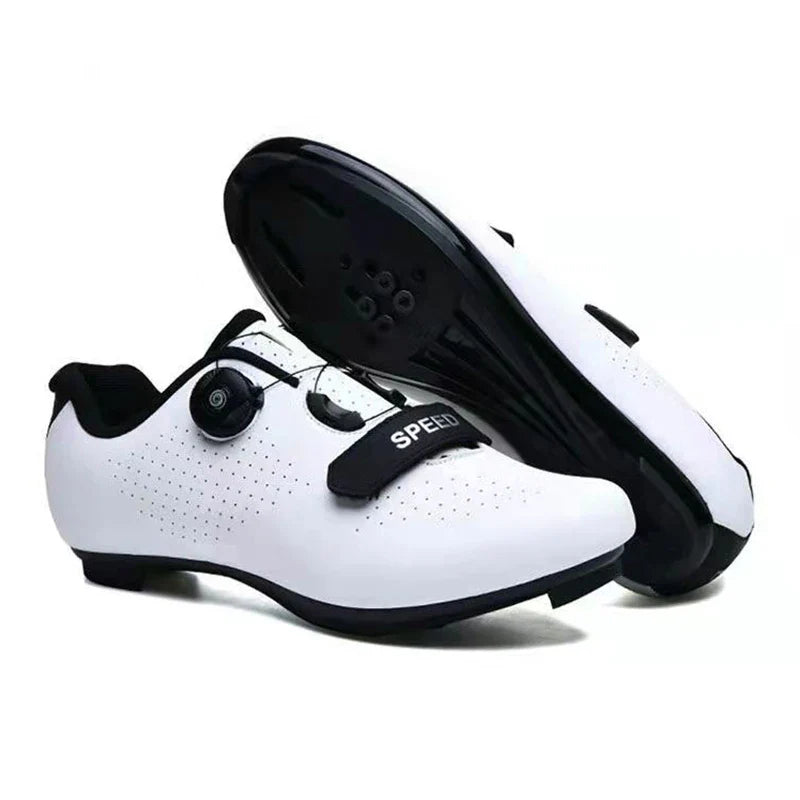 Comfortable Cycling Bike Shoes Clipless Breathable Road Sneakers