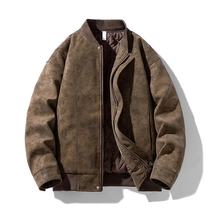 Henderson Men's Suede Leather Jacket