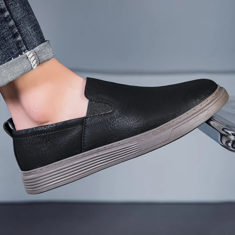 Panache Mens Leather Loafers