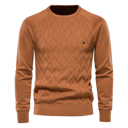 Classic Plaid Men's Sweater
