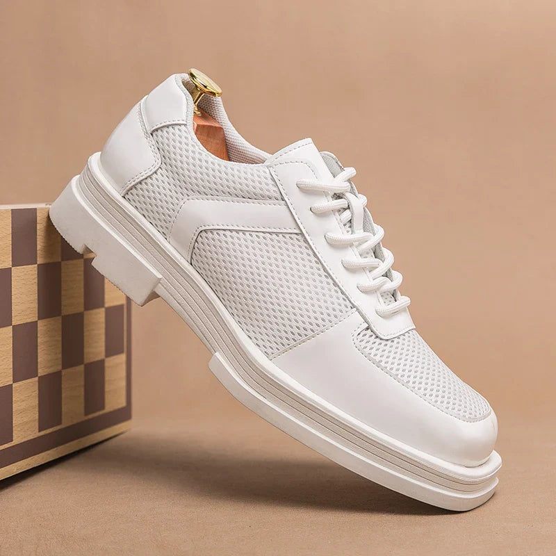 Men's Leather Derby Shoes