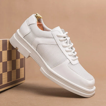 Men's Leather Derby Shoes