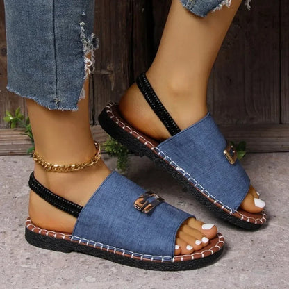 Comfortable High Heel Summer Sandals - VibreMode