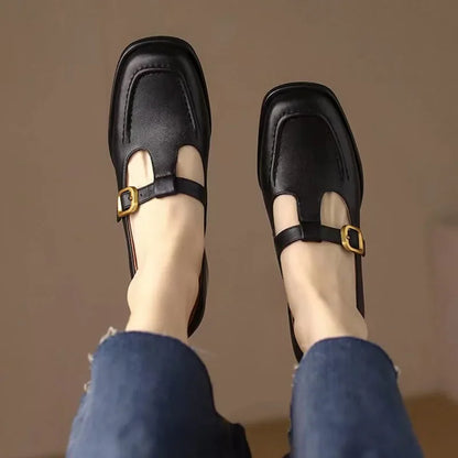 Classic Low Heel Mary Jane Women's Shoes