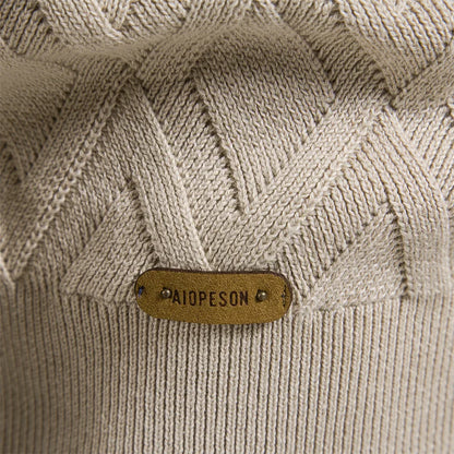 Classic Plaid Men's Sweater