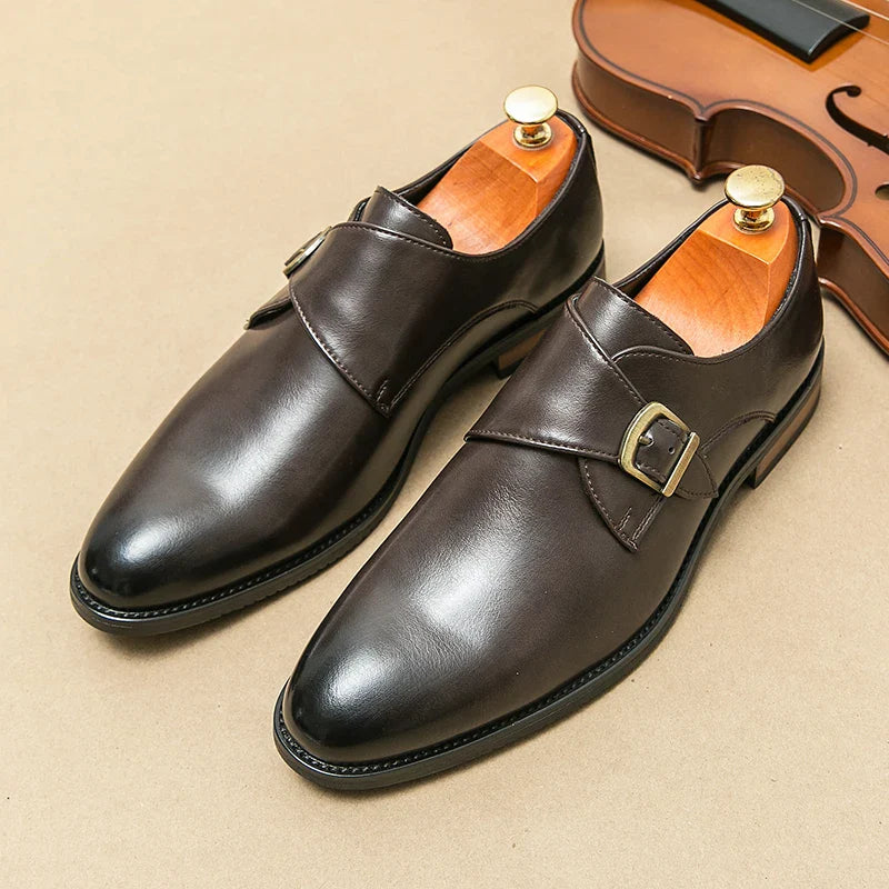 Genuine Brown Leather Shoes