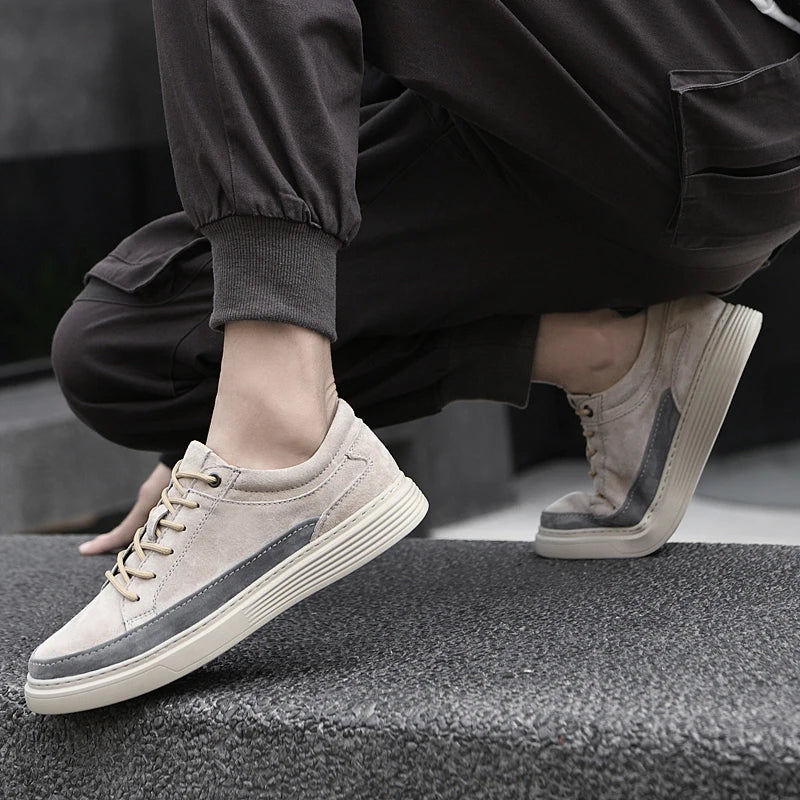 Military Green Suede Shoes