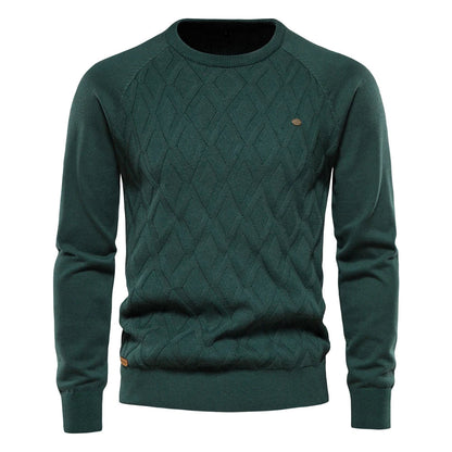 Classic Plaid Men's Sweater