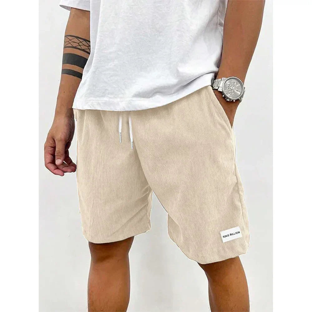 Casual Elastic Waist Shorts