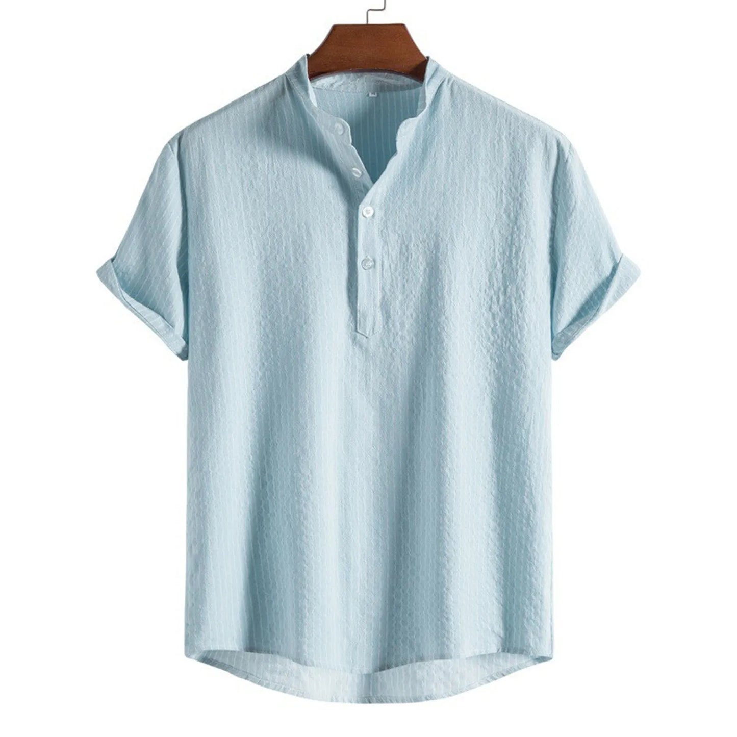 Hampton Men's Linen Button Up Shirt