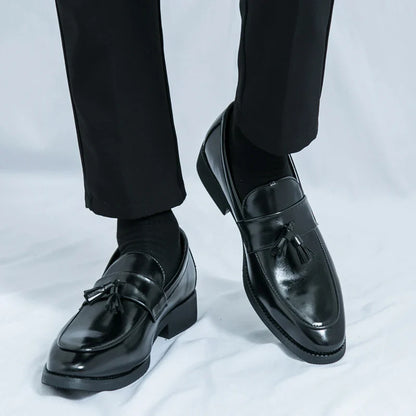 Classic Genuine Leather Slip On Shoe