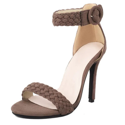 Comfortable Flat Ankle Strap Women's Sandals