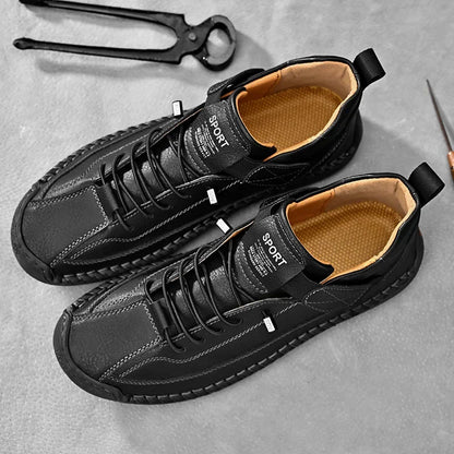 Men's Walking Sneakers Moc Stitching Durable Outsole