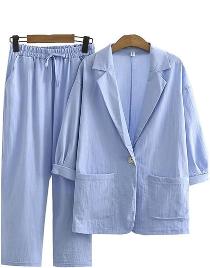 Linen Matching Set