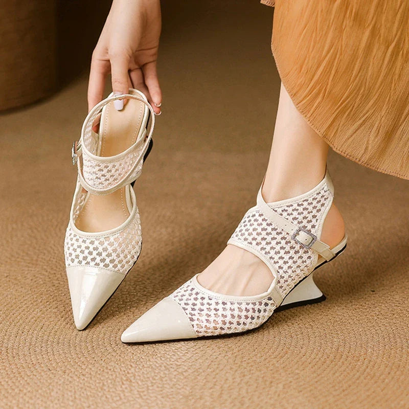 Luxurious Soft Leather Mule Shoes