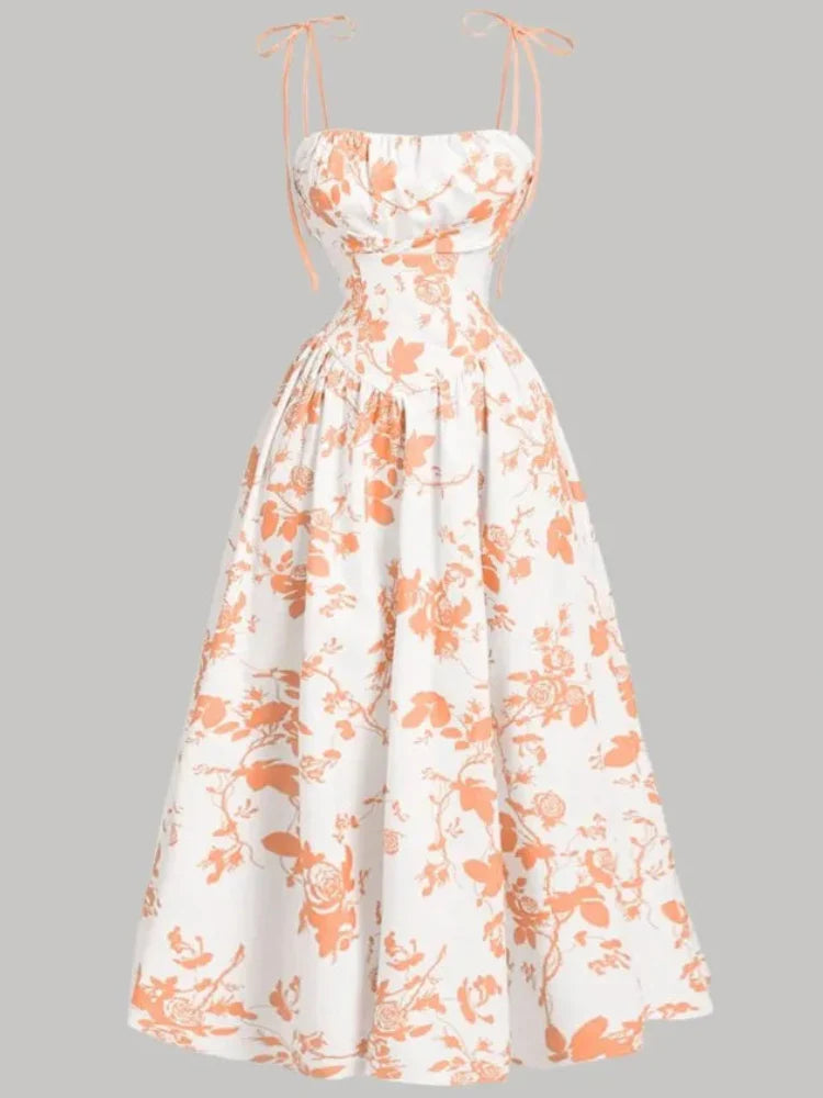 Women's Floral Sundress Flowy