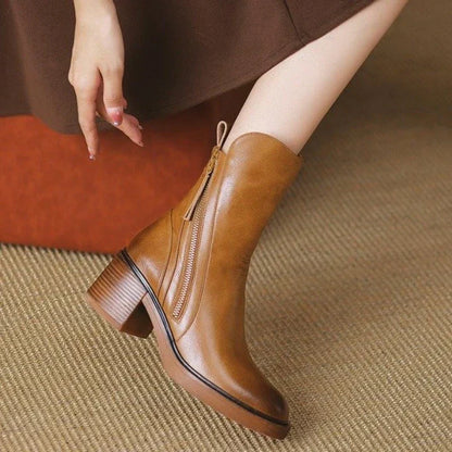 Women's Heeled Boots Structured Style