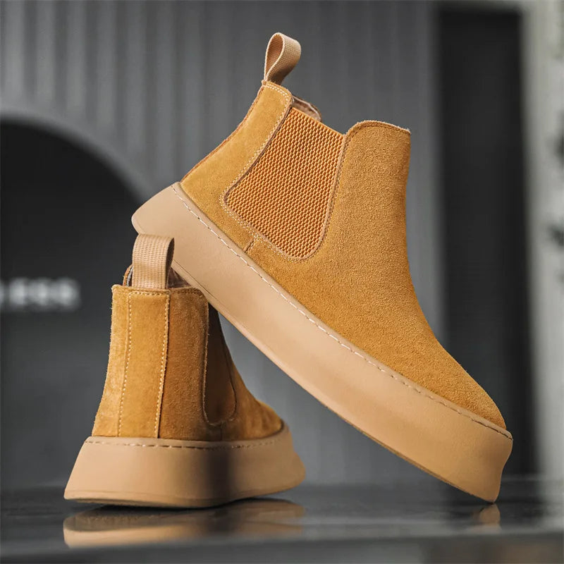 Marco Men's Suede Chelsea Boot