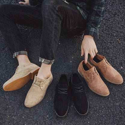 Luxury Suede Lace Up Shoes