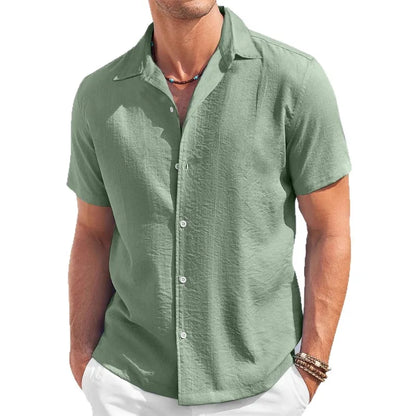 Men's Half Sleeve Cotton Shirt