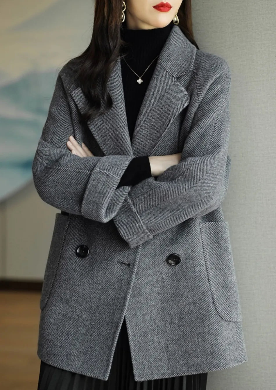 Classic Women's Long Coat