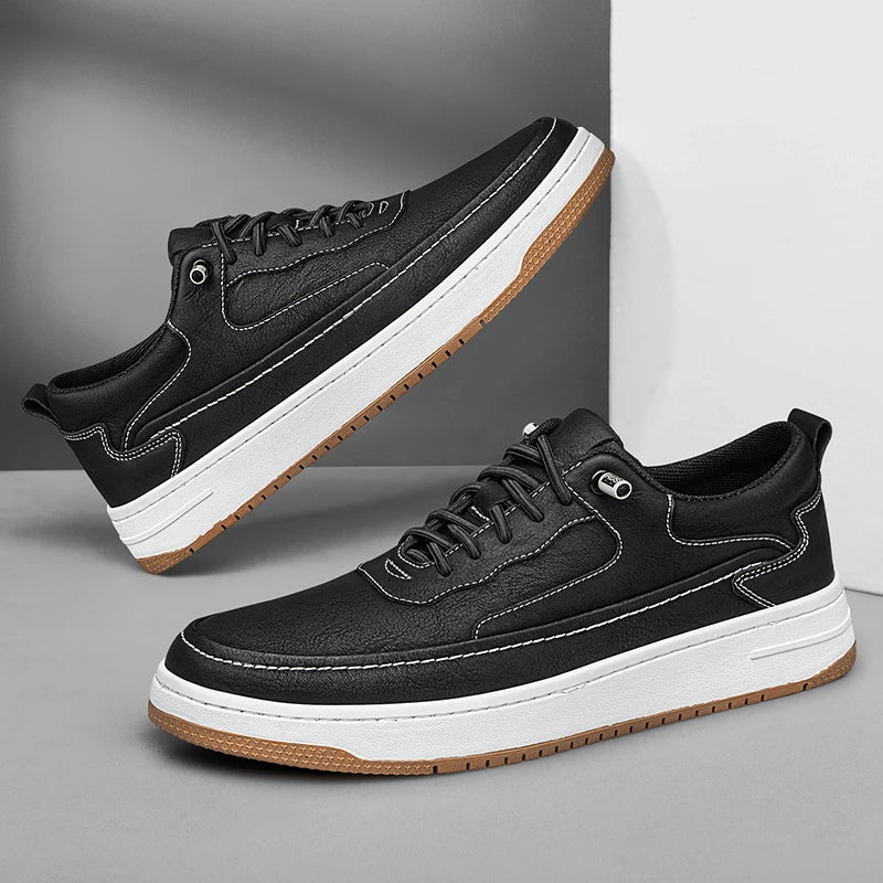 Authentic Premium Leather Trainer Shoes