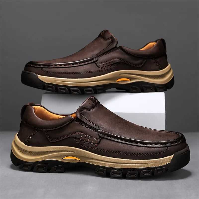 Authentic Premium Leather Slip On Shoe