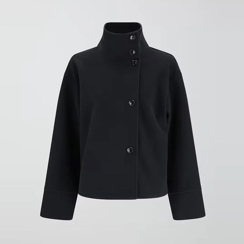 Womens Wool Blend Jacket - VibreMode