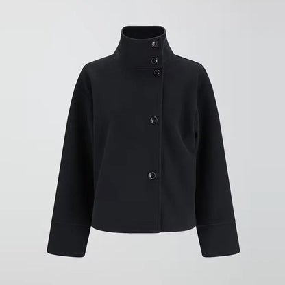 Womens Wool Blend Jacket - VibreMode