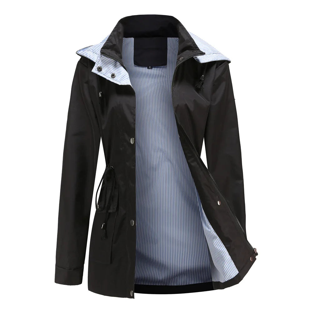 Alaric Men's Hooded Trench Coat