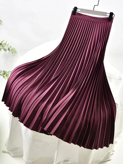 Floral Long Flowy Women's Skirt