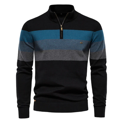 Velstren Men's Quarter Zip Fleece Pullover