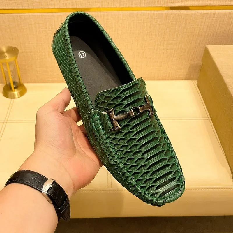 Classic Genuine Leather Slip Ons
