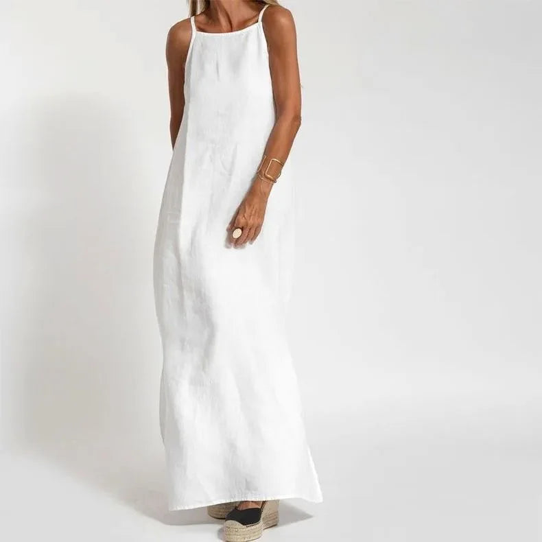 Women's Elegant Dress with Side Slits