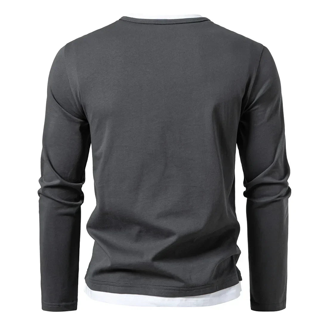 Men's Henley Long Sleeve Shirt