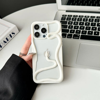 Edgy Black iPhone Cover