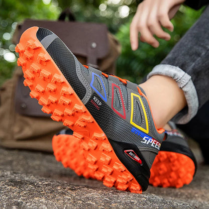 Comfortable Bike Shoes for Men Non-Slip Hiking Sneakers