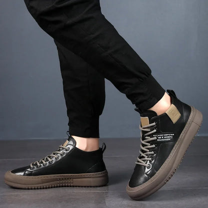 Men's Leather Sneakers