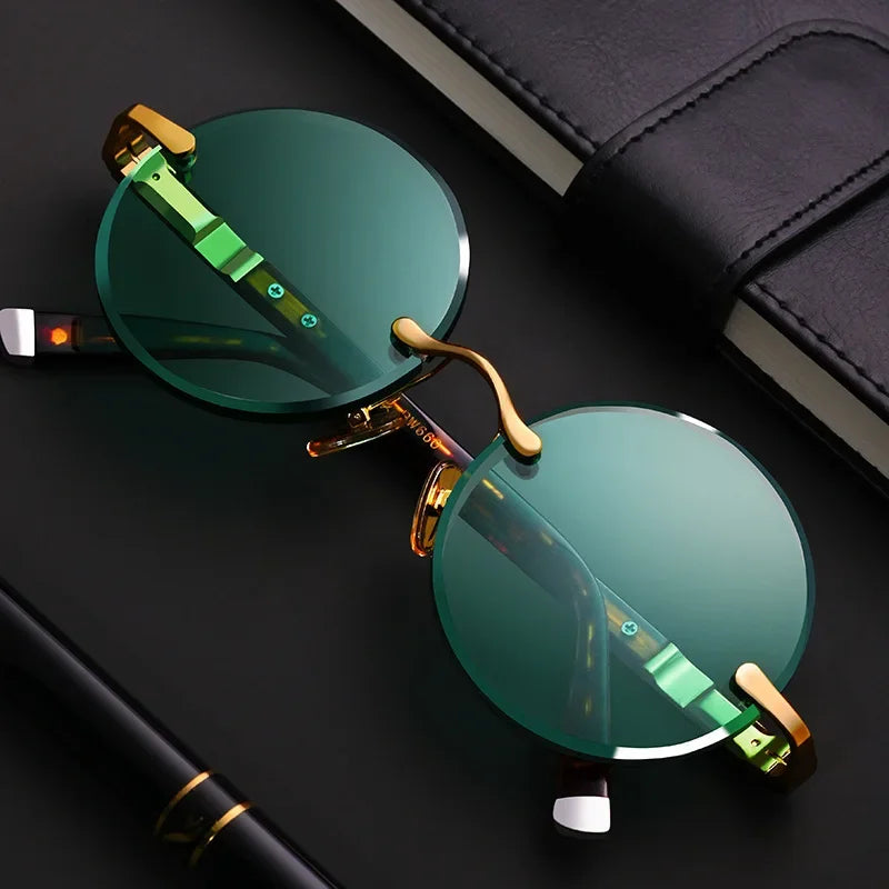 Mantis Round Metal Sunglasses - VibreMode