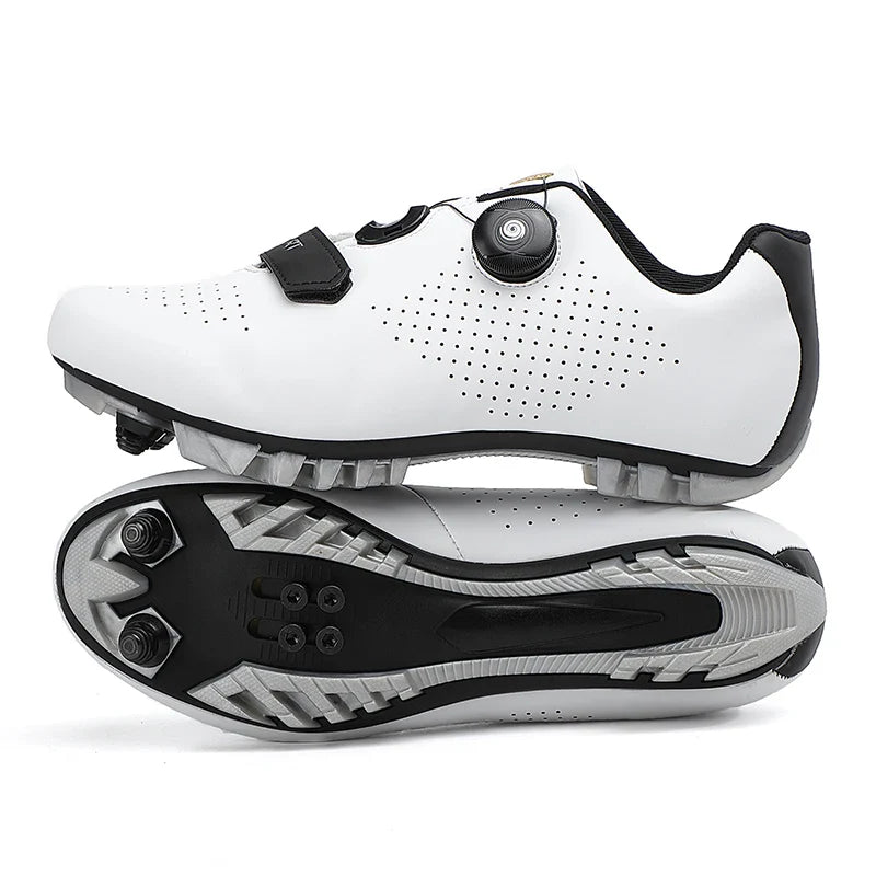 Comfortable Cycling Bike Shoes Clipless Breathable Road Sneakers