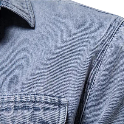 Casual Blue Jeans Shirt