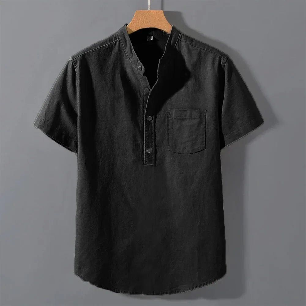 Breathable Casual Cotton Tee Shirt