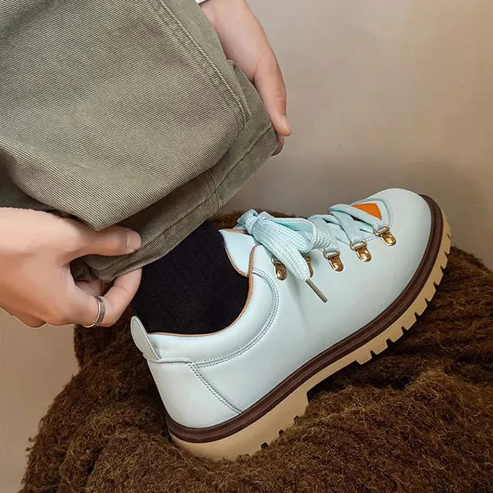 Men's Derby Leather Shoes