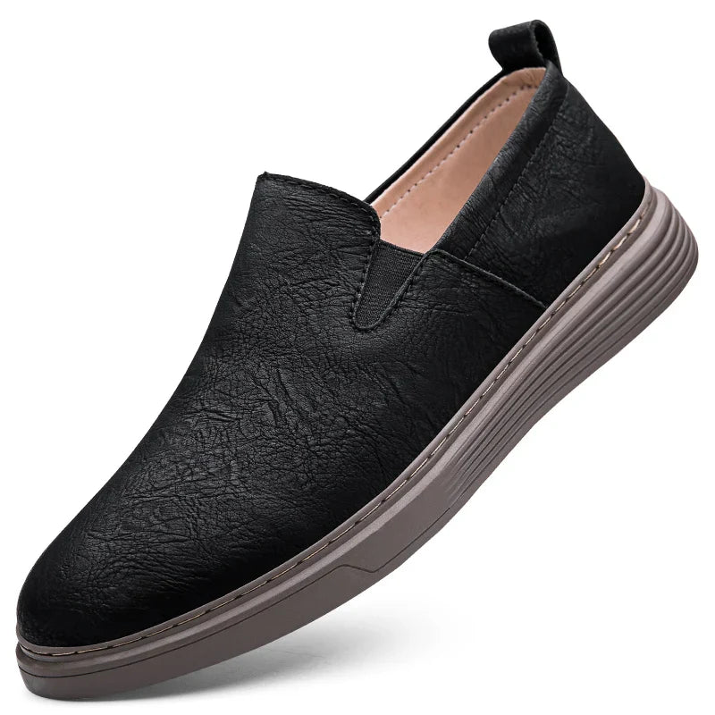 Panache Mens Leather Loafers