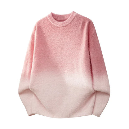Colorful Ombre Knit Sweater