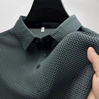 Stanley Men's Polo Shirt Waffle Knit