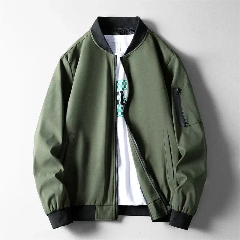 Warm Waterproof Bomber Coat