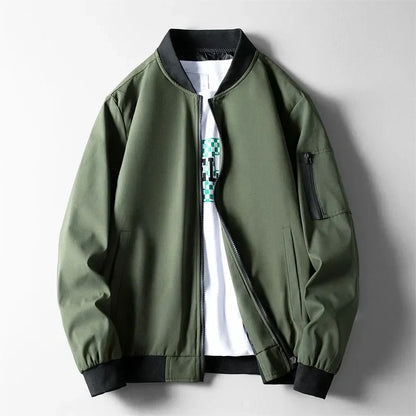 Warm Waterproof Bomber Coat